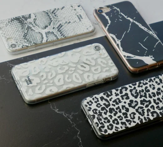 HappyCase Apple iPhone 8 Flexibel TPU Hoesje Marmer print afbeelding 8