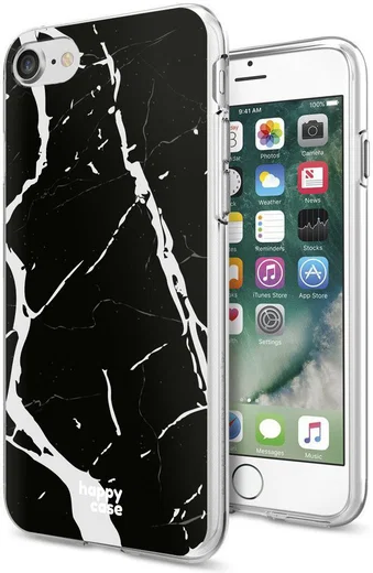 HappyCase Apple iPhone 8 Flexibel TPU Hoesje Marmer print afbeelding 7