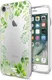 HappyCase Apple iPhone 8 Flexibel TPU Hoesje Leaves Print afbeelding 2
