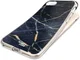 HappyCase Apple iPhone 8 Flexibel TPU Hoesje Donker Marmer Print afbeelding 6