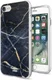 HappyCase Apple iPhone 8 Flexibel TPU Hoesje Donker Marmer Print afbeelding 2