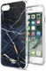 HappyCase Apple iPhone 8 Flexibel TPU Hoesje Donker Marmer Print afbeelding 5