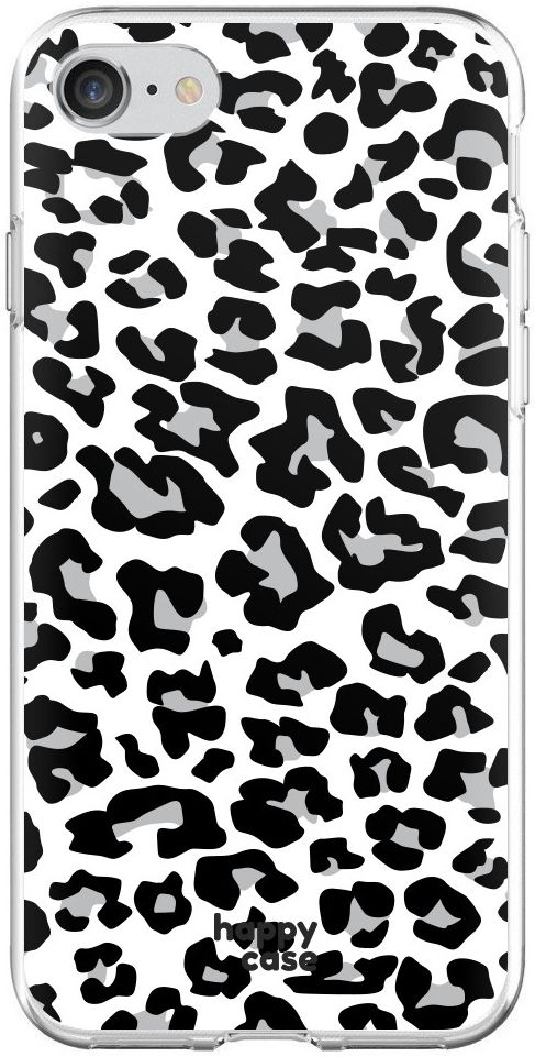 HappyCase Apple iPhone 8 Flexibel TPU Hoesje Panter Print afbeelding 1