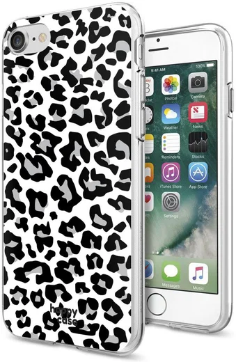 HappyCase Apple iPhone 8 Flexibel TPU Hoesje Panter Print afbeelding 2