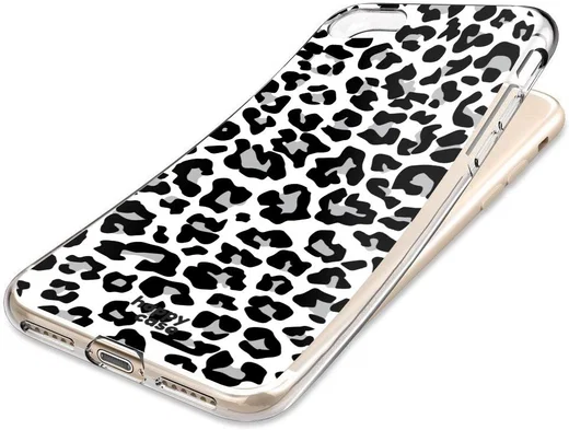 HappyCase Apple iPhone 8 Flexibel TPU Hoesje Panter Print afbeelding 5
