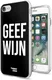 HappyCase Apple iPhone 8 Flexibel TPU Hoesje Geef Wijn Print afbeelding 2