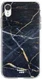 HappyCase Apple iPhone XR Hoesje Flexibel TPU Donker Marmer Print afbeelding 1