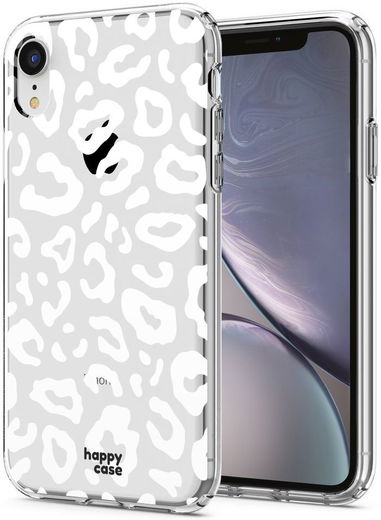 HappyCase Apple iPhone XR Hoesje Flexibel TPU Luipaard Print afbeelding 2