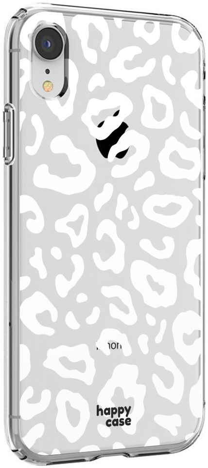 HappyCase Apple iPhone XR Hoesje Flexibel TPU Luipaard Print afbeelding 11