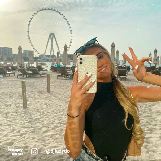 HappyCase Apple iPhone XR Hoesje Flexibel TPU Luipaard Print afbeelding 5