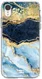HappyCase Apple iPhone XR Hoesje Flexibel TPU Blauw Marmer Print afbeelding 1