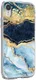 HappyCase Apple iPhone XR Hoesje Flexibel TPU Blauw Marmer Print afbeelding 7
