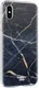 HappyCase Apple iPhone XS Flexibel TPU Hoesje Donker Marmer Print afbeelding 7