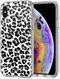 HappyCase Apple iPhone XS Flexibel TPU Hoesje Panter Print afbeelding 2