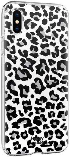 HappyCase Apple iPhone XS Flexibel TPU Hoesje Panter Print afbeelding 4