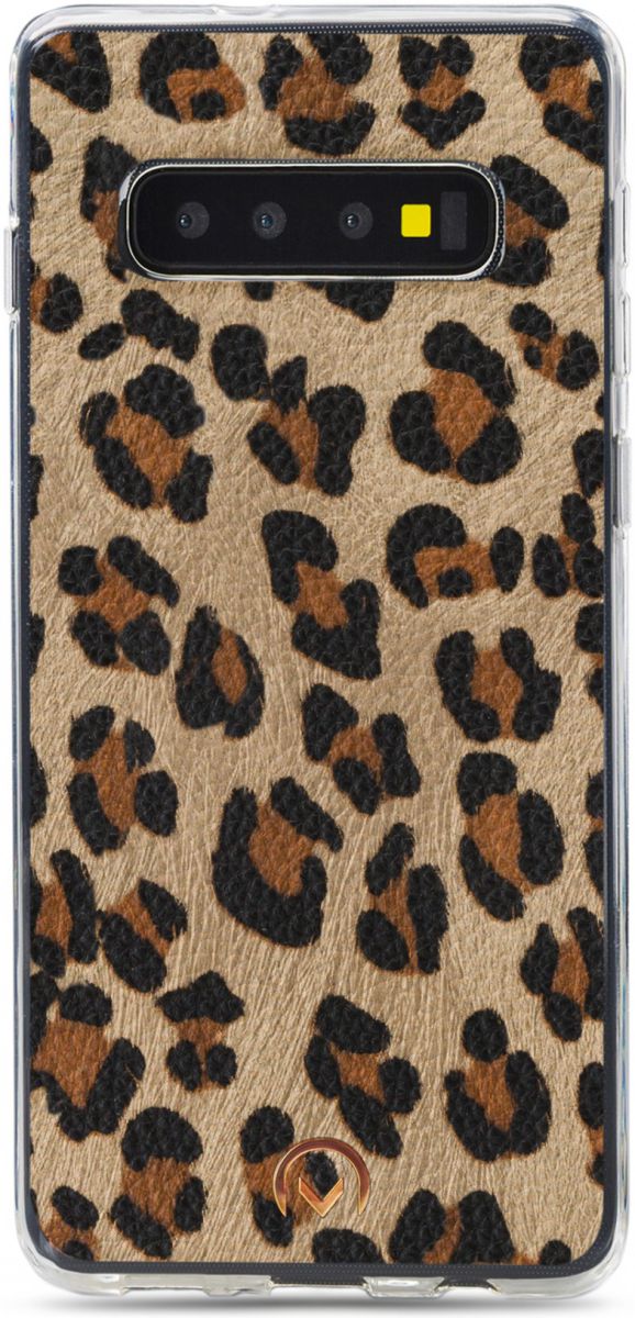 Mobilize Velvet Clutch Samsung Galaxy S10 Hoesje Green Leopard afbeelding 3