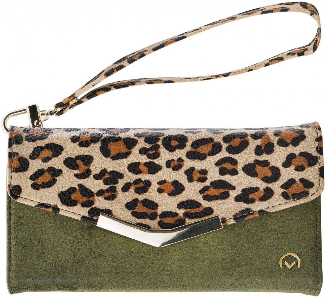 Mobilize Velvet Clutch Samsung Galaxy S8 Hoesje Green Leopard afbeelding 2