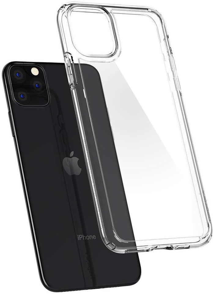 Spigen Crystal Hybrid Hoesje Apple iPhone 11 Pro Transparant afbeelding 3