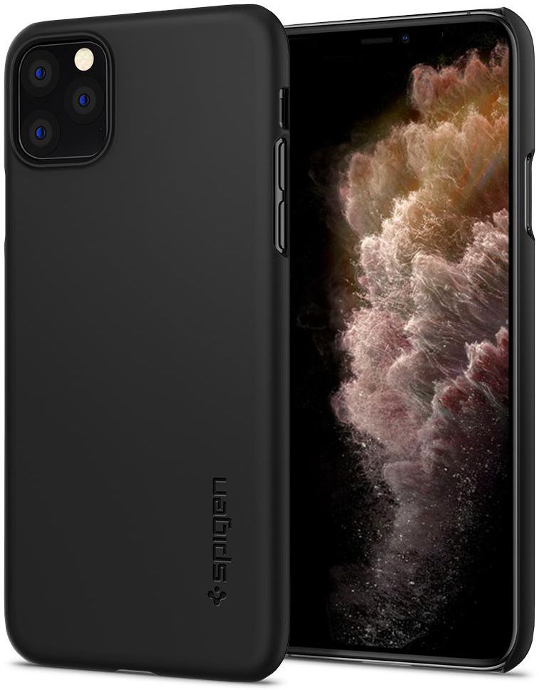Spigen Thin Fit Apple iPhone 11 Pro Hoesje Zwart afbeelding 1