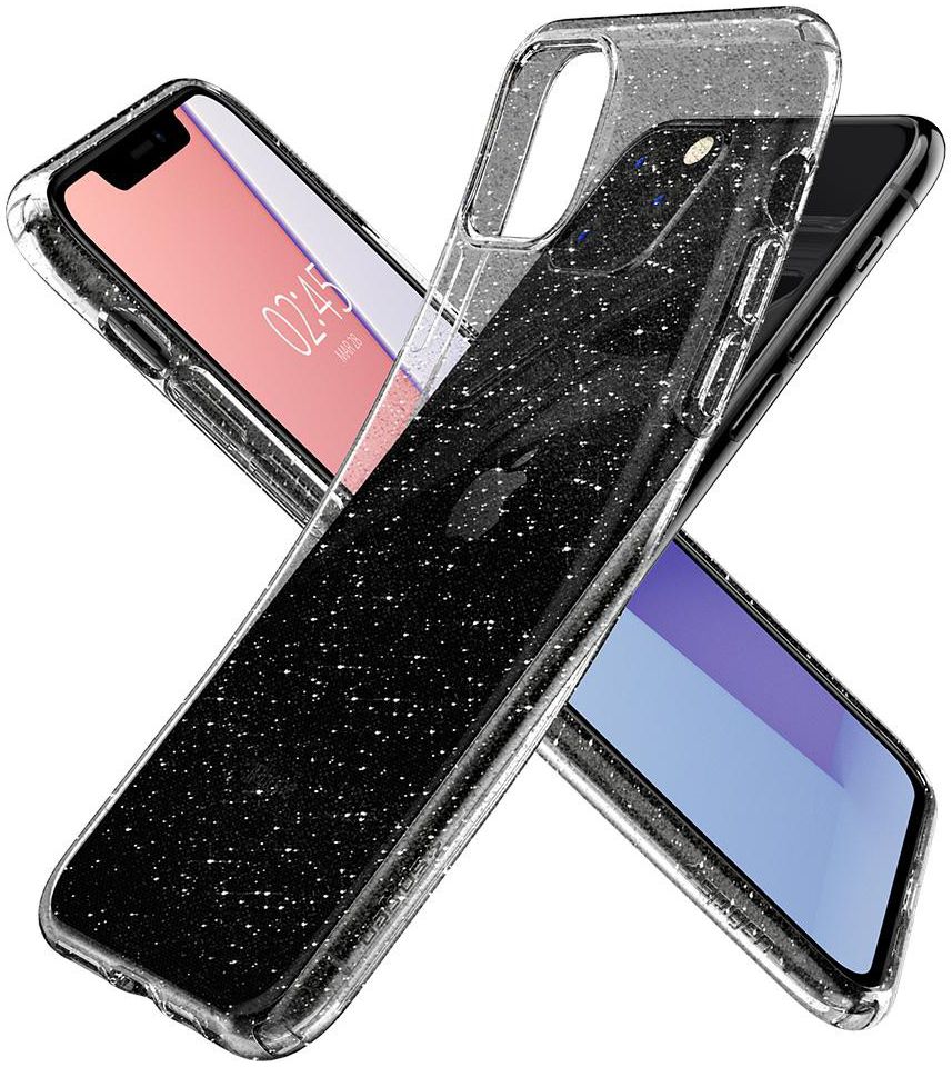 Spigen Liquid Crystal Apple iPhone 11 Pro Hoesje Glitter Transparant afbeelding 2
