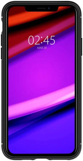 Spigen Rugged Armor Matte Apple iPhone 11 Pro Hoesje Zwart afbeelding 6