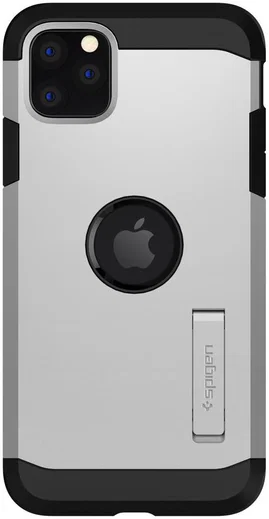 Spigen Tough Armor Apple iPhone 11 Pro Hoesje Zilver afbeelding 4