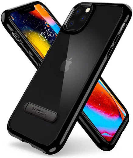 Spigen Ultra Hybrid S Hoesje Apple iPhone 11 Pro Zwart afbeelding 2
