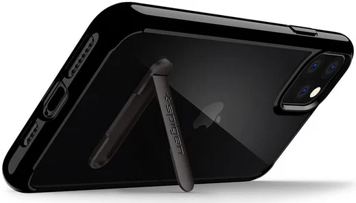 Spigen Ultra Hybrid S Hoesje Apple iPhone 11 Pro Zwart afbeelding 3