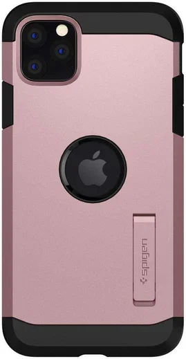 Spigen Tough Armor XP Hoesje Apple iPhone 11 Pro Roze Goud afbeelding 3
