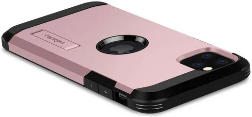 Spigen Tough Armor XP Hoesje Apple iPhone 11 Pro Roze Goud afbeelding 8