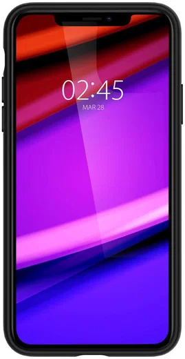 Spigen Slim Armor Essential S Apple iPhone 11 Pro Hoesje Zwart afbeelding 5