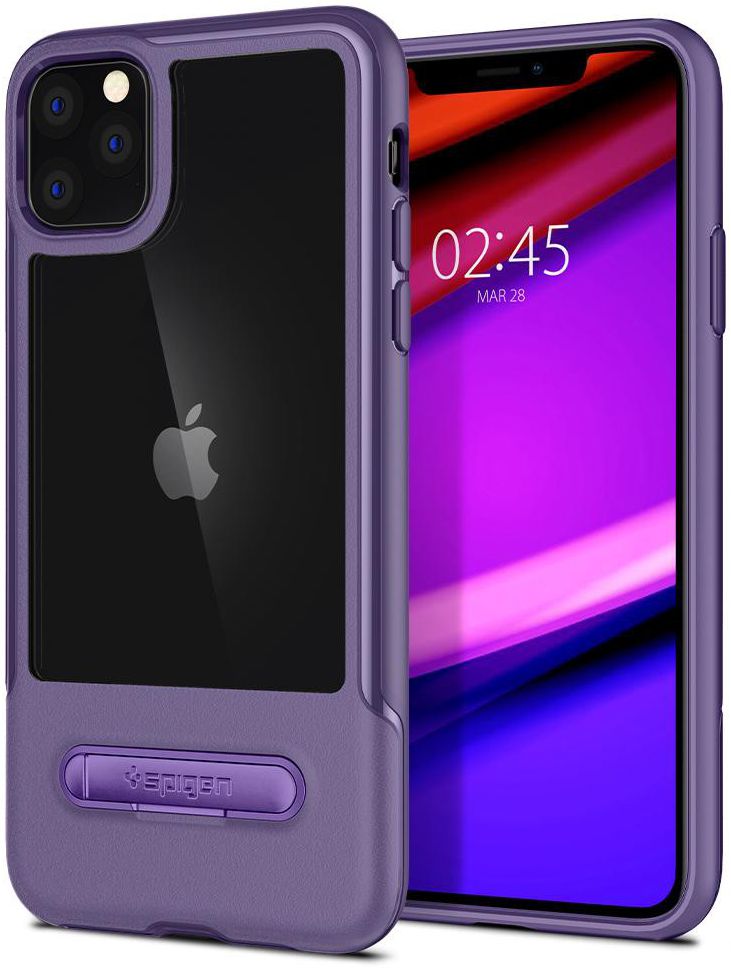 Spigen Slim Armor Essential S Apple iPhone 11 Pro Hoesje Paars afbeelding 1