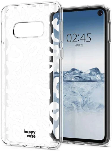 HappyCase Galaxy S10E Flexibel TPU Hoesje Luipaard Print afbeelding 11