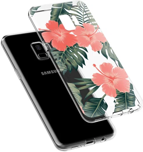 HappyCase Galaxy S9 Flexibel TPU Hoesje Tropic Vibe Print afbeelding 5
