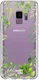 HappyCase Galaxy S9 Flexibel TPU Hoesje Leaves Print afbeelding 1