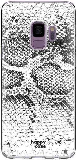 HappyCase Galaxy S9 Flexibel TPU Hoesje Slangen Print afbeelding 1