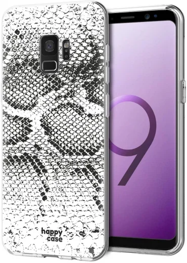 HappyCase Galaxy S9 Flexibel TPU Hoesje Slangen Print afbeelding 2