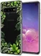 HappyCase Galaxy S10 Flexibel TPU Hoesje Leaves Print afbeelding 2