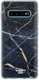 HappyCase Galaxy S10 Flexibel TPU Hoesje Donker Marmer Print afbeelding 1