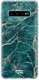 HappyCase Galaxy S10 Flexibel TPU Hoesje Aqua Marmer Print afbeelding 1