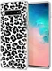 HappyCase Galaxy S10 Flexibel TPU Hoesje Panter Print afbeelding 2
