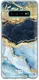 HappyCase Galaxy S10 Flexibel TPU Hoesje Blauw Marmer Print afbeelding 1
