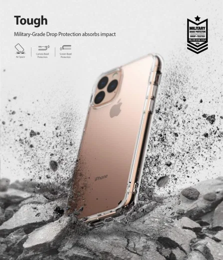 Ringke Fusion Apple iPhone 11 Pro Hoesje Transparant afbeelding 2