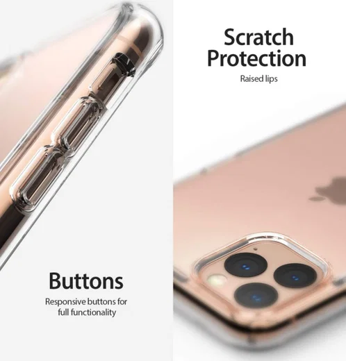 Ringke Fusion Apple iPhone 11 Pro Max Hoesje Transparant afbeelding 5