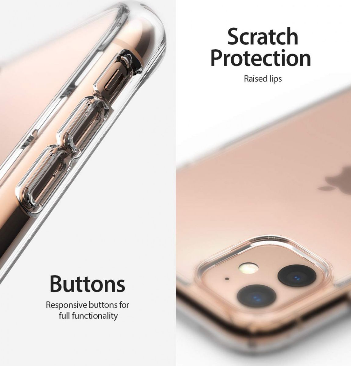 Ringke Fusion Apple iPhone 11 Hoesje Transparant afbeelding 5