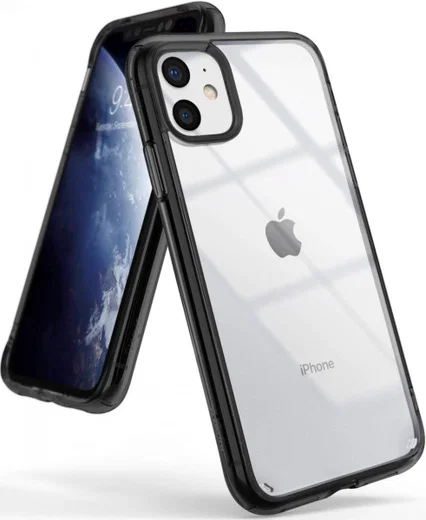 Ringke Fusion Apple iPhone 11 Hoesje Smoke Black afbeelding 1