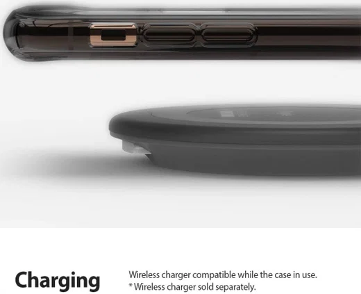 Ringke Fusion Apple iPhone 11 Hoesje Smoke Black afbeelding 7