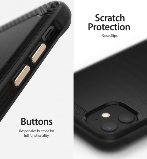 Ringke Onyx Apple iPhone 11 Hoesje Zwart afbeelding 7