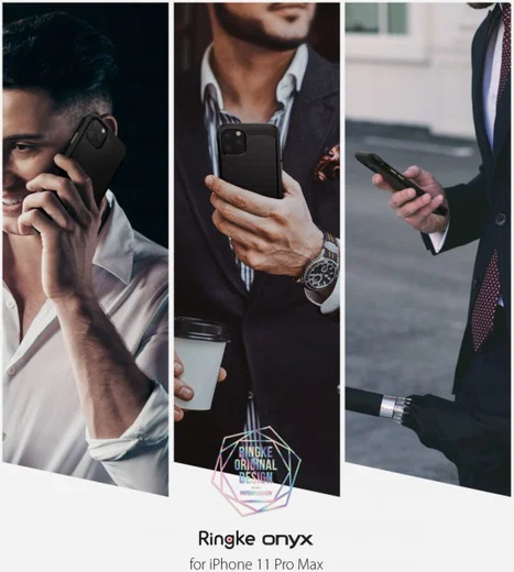 Ringke Onyx Apple iPhone 11 Pro Max Hoesje Zwart afbeelding 11