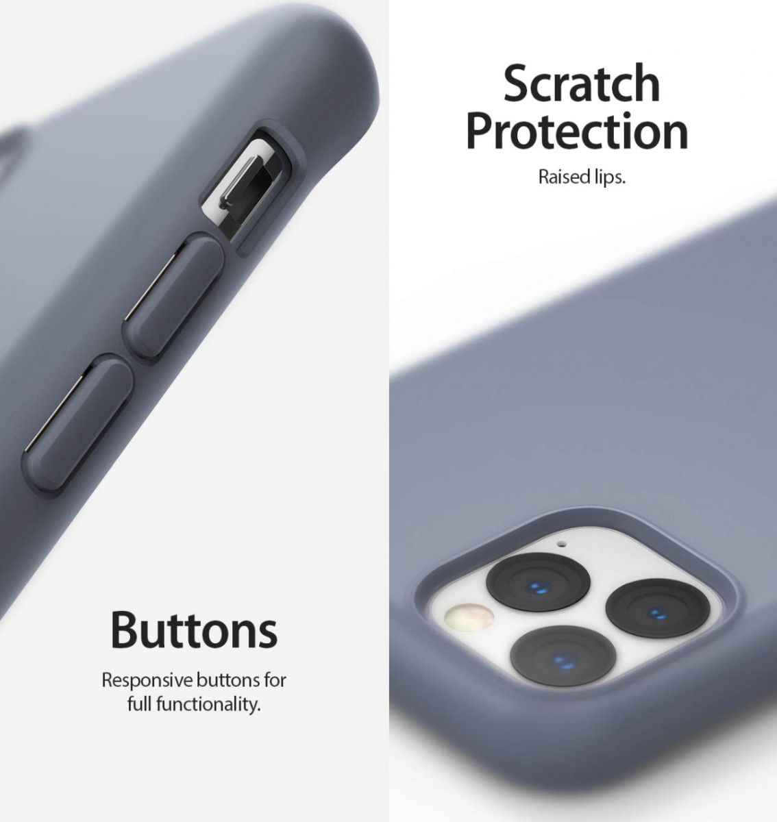 Ringke Air S Apple iPhone 11 Pro Hoesje Lavender Gray afbeelding 6